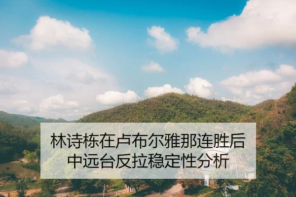 林诗栋在卢布尔雅那连胜后 中远台反拉稳定性分析